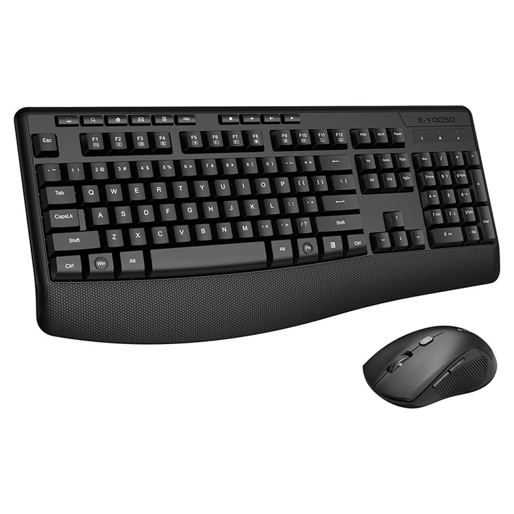 2.4GHz Kekunci Tanpa Wayar dan Mouse Combo