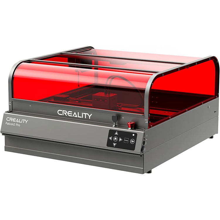 Pengukir laser 40W dengan kandang bersepadu