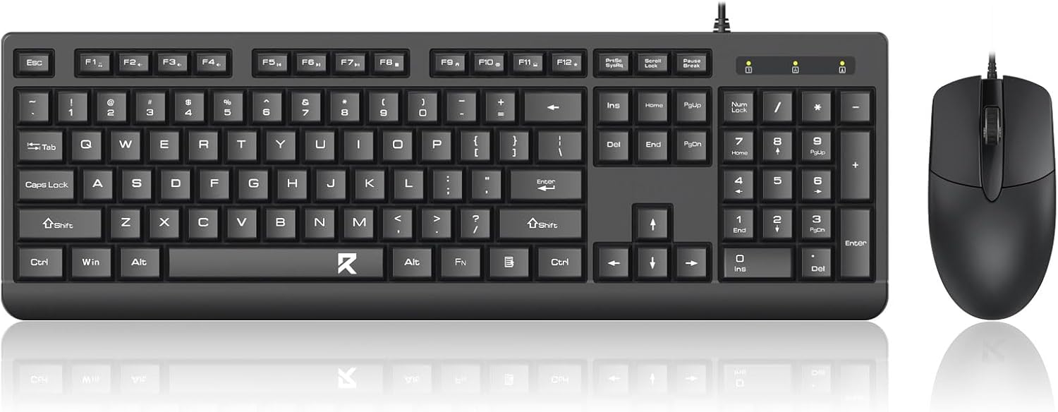 Black BC7543 Keyboard dan Mouse Combo