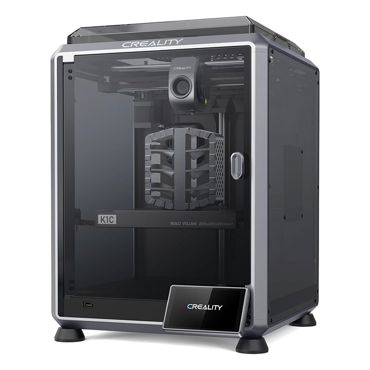 Pencetak 3D K1C 600mm/s Kelajuan Tinggi dengan Kamera AI
